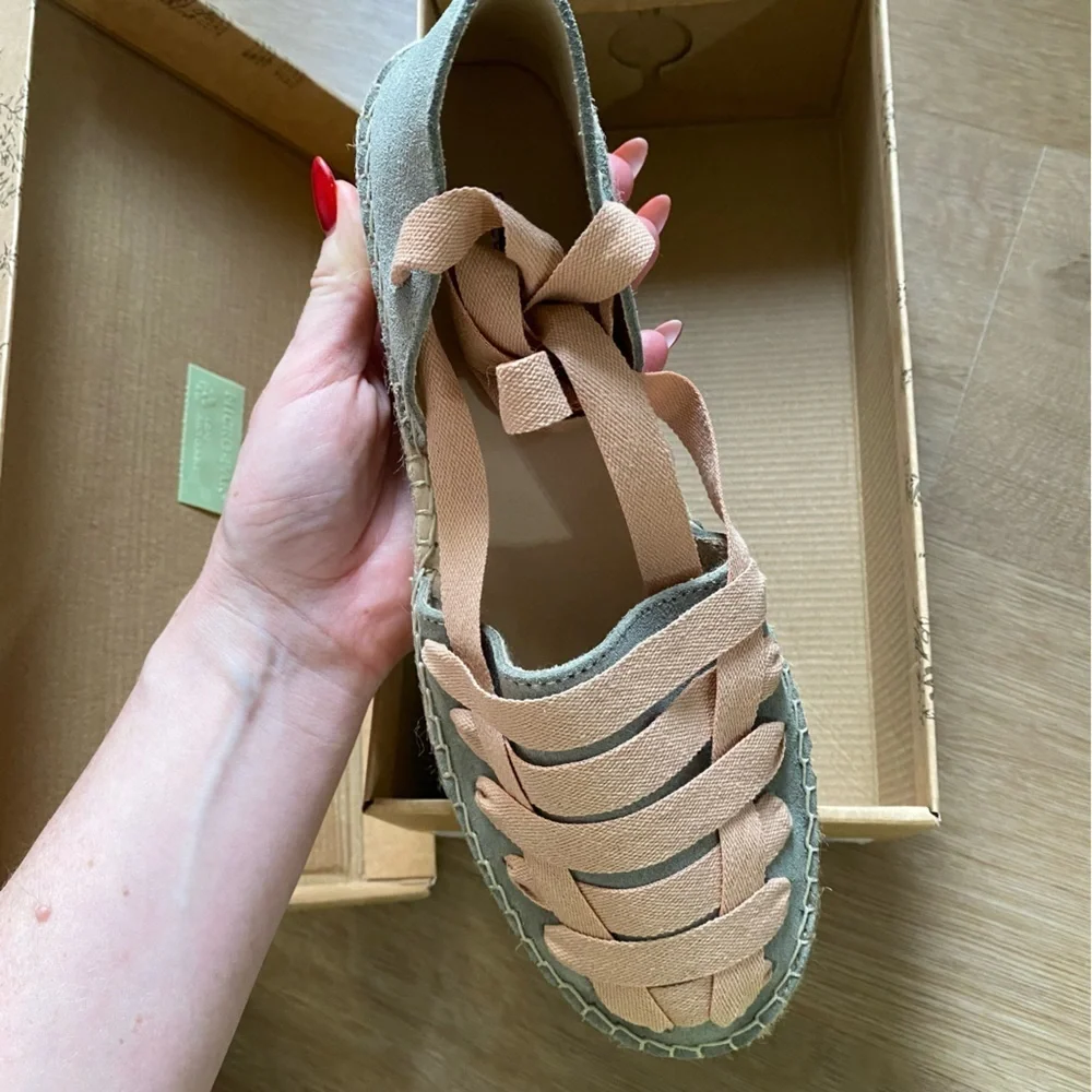 Free People Heat Wave Wrap Espadrilles